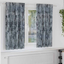 Velvet Gordijnen 2 pcs Zilvergrijs 175 x 140 cm Fluweel