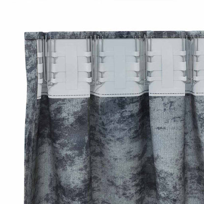 Velvet Gordijnen 2 pcs Zilvergrijs 245 x 140 cm Fluweel