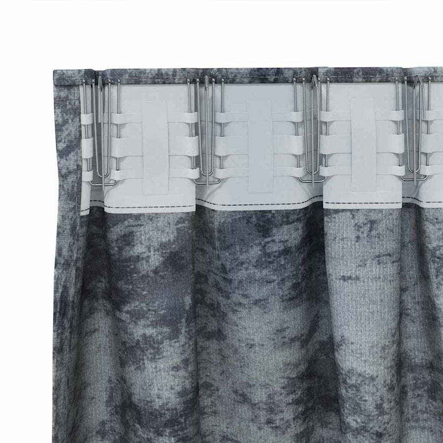 Velvet Gordijnen 2 pcs Zilvergrijs 245 x 140 cm Fluweel