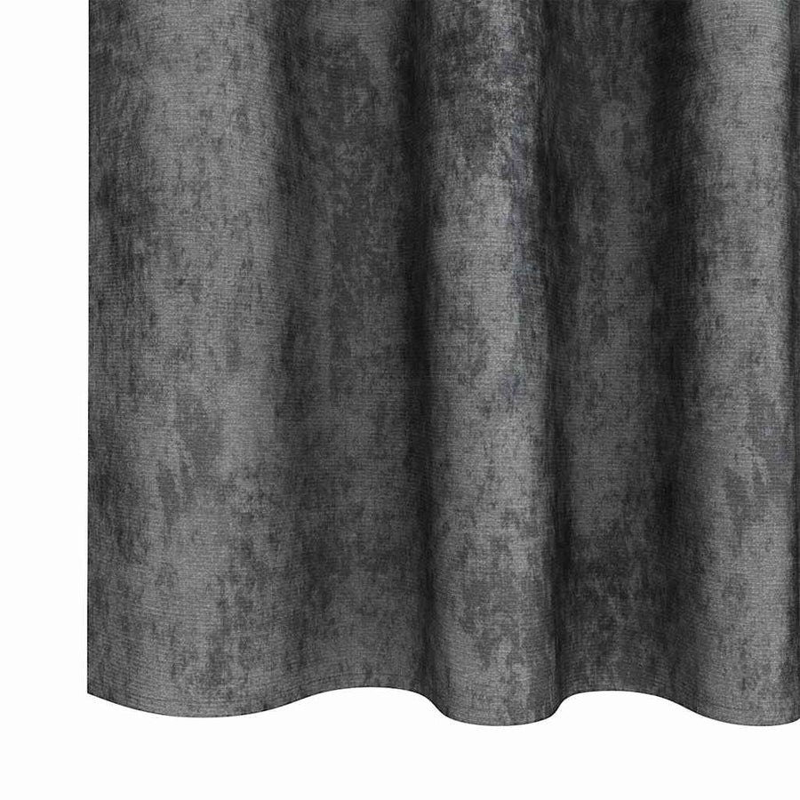 Velvet Gordijnen met gordijnen 2 pcs Grijs 225 x 140 cm Fluweel