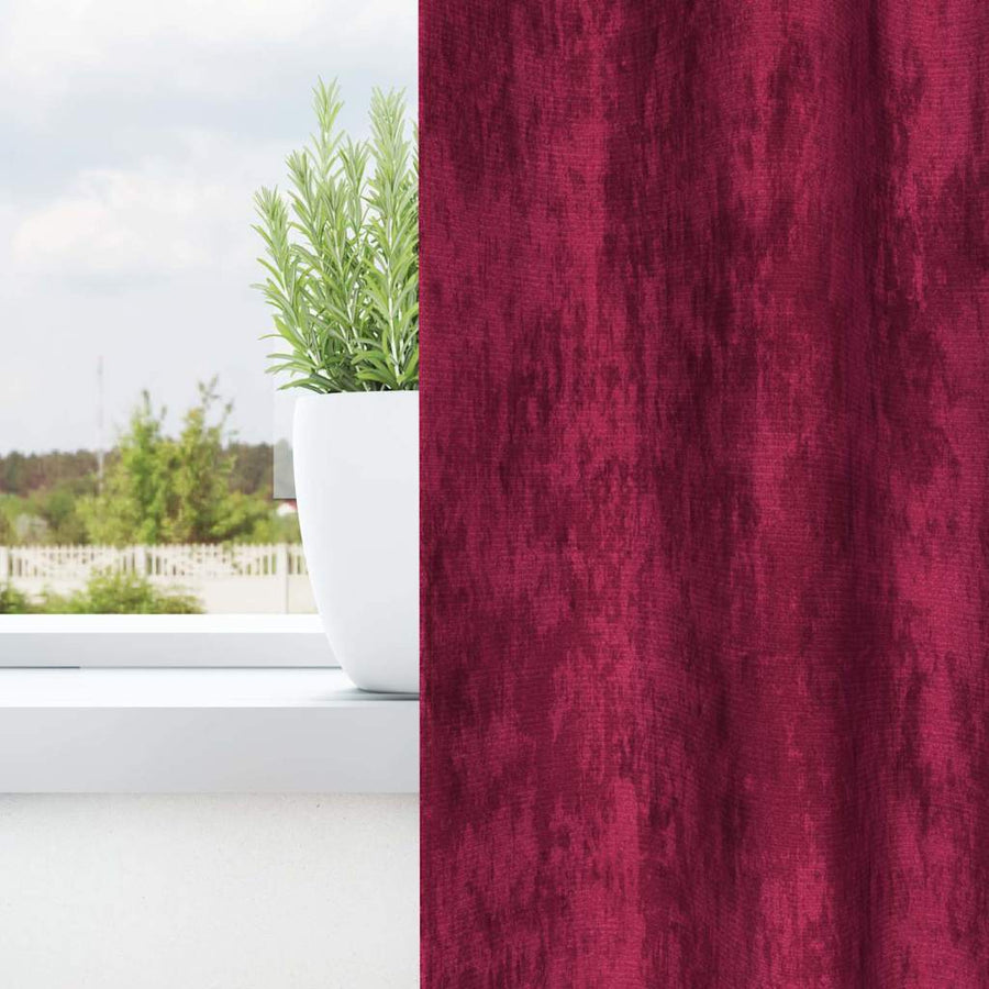 Velvet Gordijnen 2 pcs Wijnrood 225 x 140 cm Fluweel