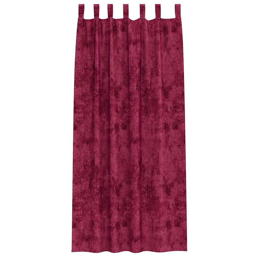 Velvet Gordijnen 2 pcs Wijnrood 225 x 140 cm Fluweel