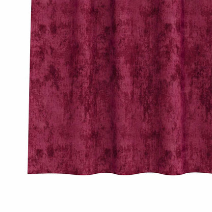 Velvet Gordijnen 2 pcs Wijnrood 260 x 140 cm Fluweel