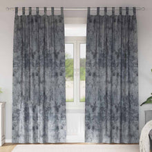 Velvet Gordijnen 2 pcs Zilvergrijs 225 x 140 cm Fluweel