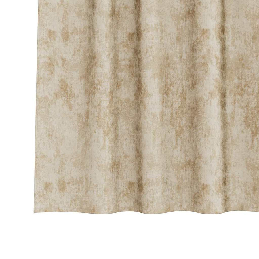 Velvet Gordijnen met gordijnen 2 pcs Crème 245 x 140 cm Fluweel