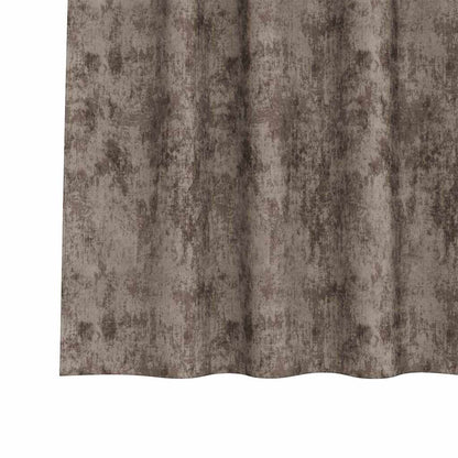 Velvet Gordijnen 2 pcs Cappuccino 245 x 140 cm Fluweel