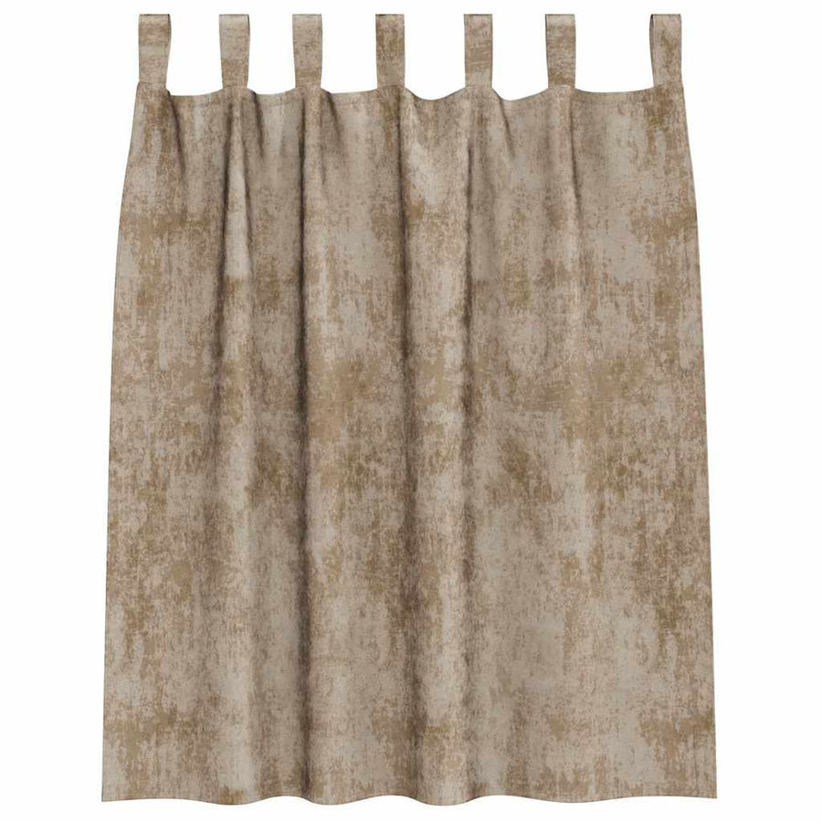 Velvet Gordijnen 2 pcs champagne 140 x 140 cm Fluweel
