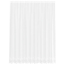 Gordijnen met gordijnen Bloemen Wit 300 x 240 cm Polyester