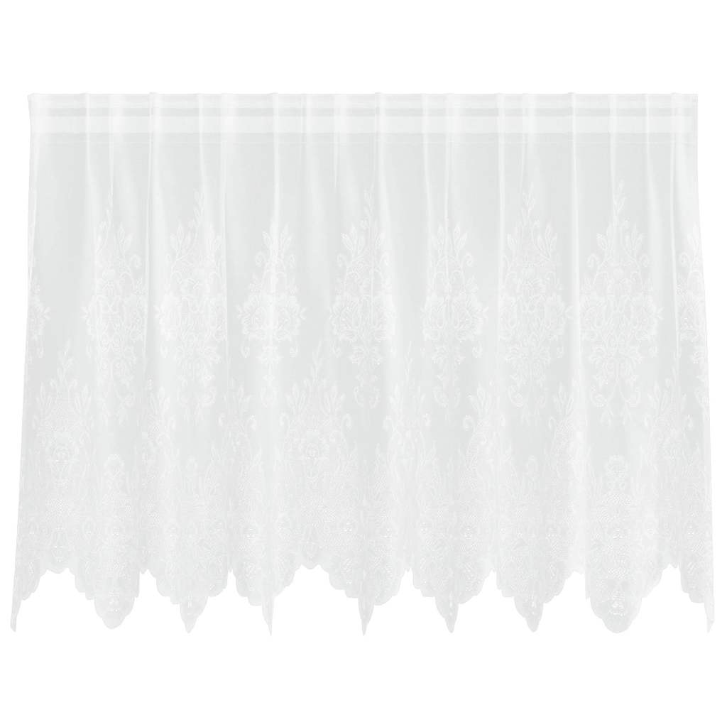 Gordijnen met gordijnen Wit 200 x 100 cm Polyester