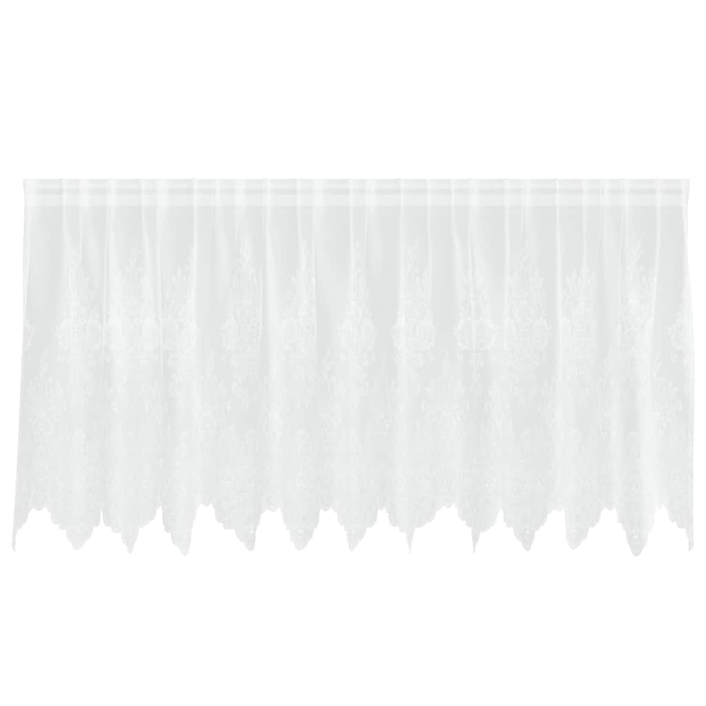 Gordijnen met gordijnen Wit 300 x 100 cm Polyester