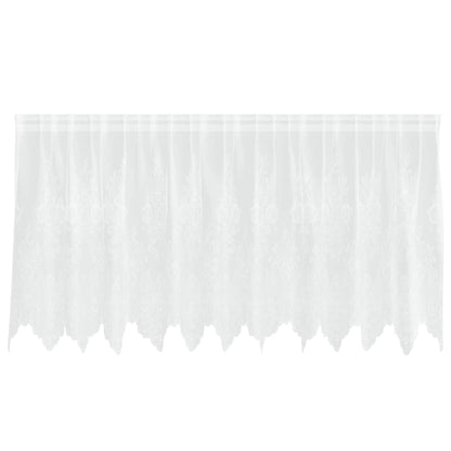 Gordijnen met gordijnen Wit 300 x 100 cm Polyester