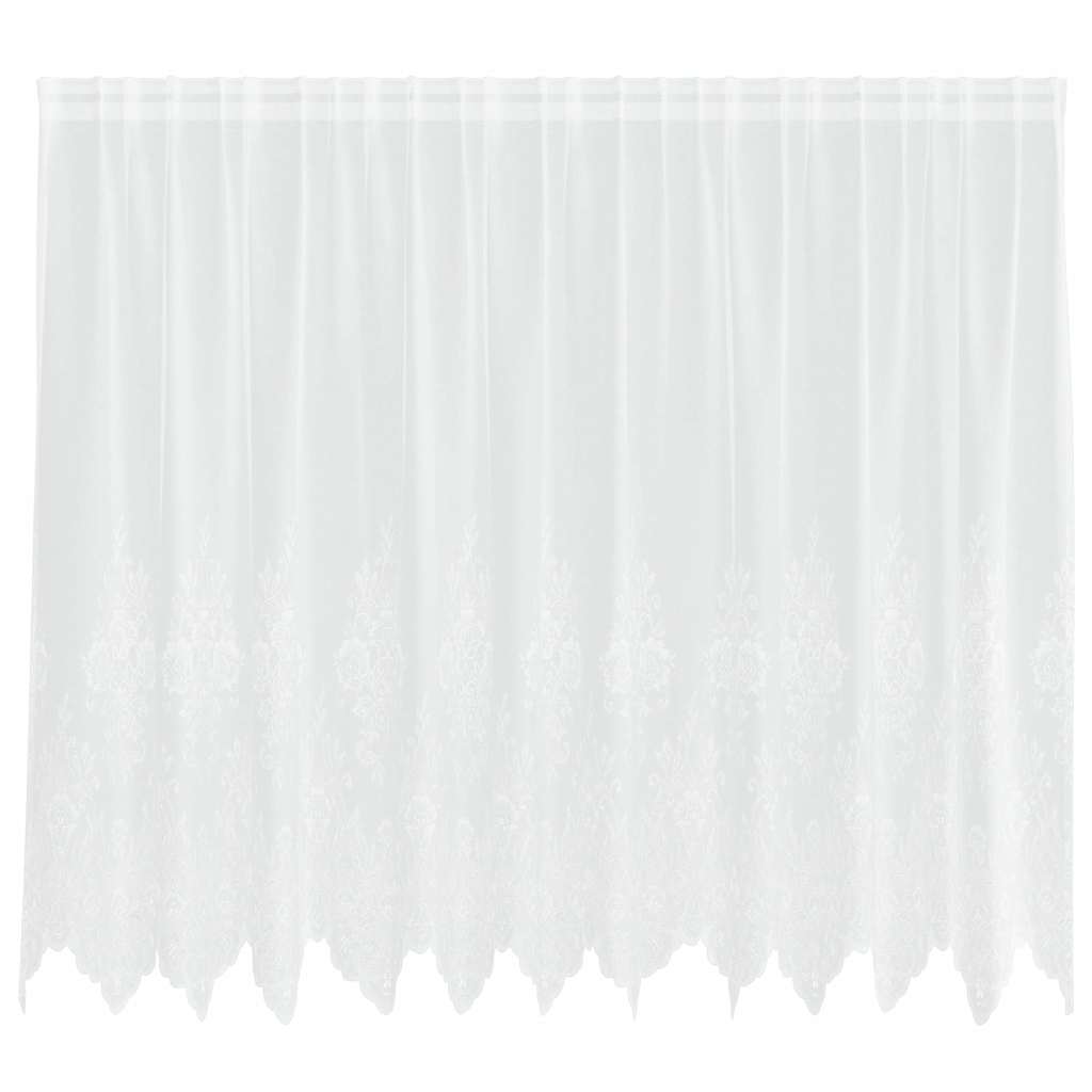Gordijnen met gordijnen Wit 300 x 160 cm Polyester