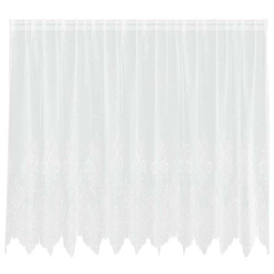 Gordijnen met gordijnen Wit 300 x 180 cm Polyester