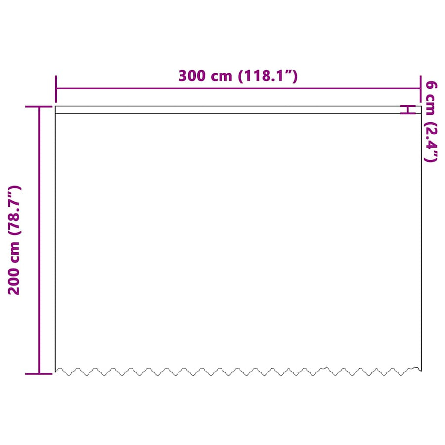 Gordijnen met gordijnen Wit 300 x 200 cm Polyester