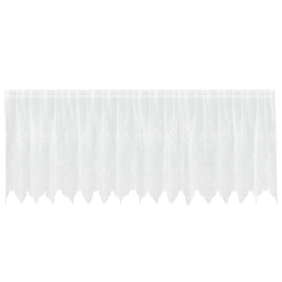 Gordijnen met gordijnen Wit 400 x 100 cm Polyester