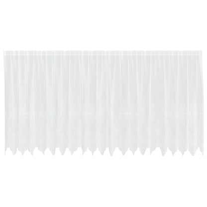 Gordijnen met gordijnen Wit 500 x 140 cm Polyester