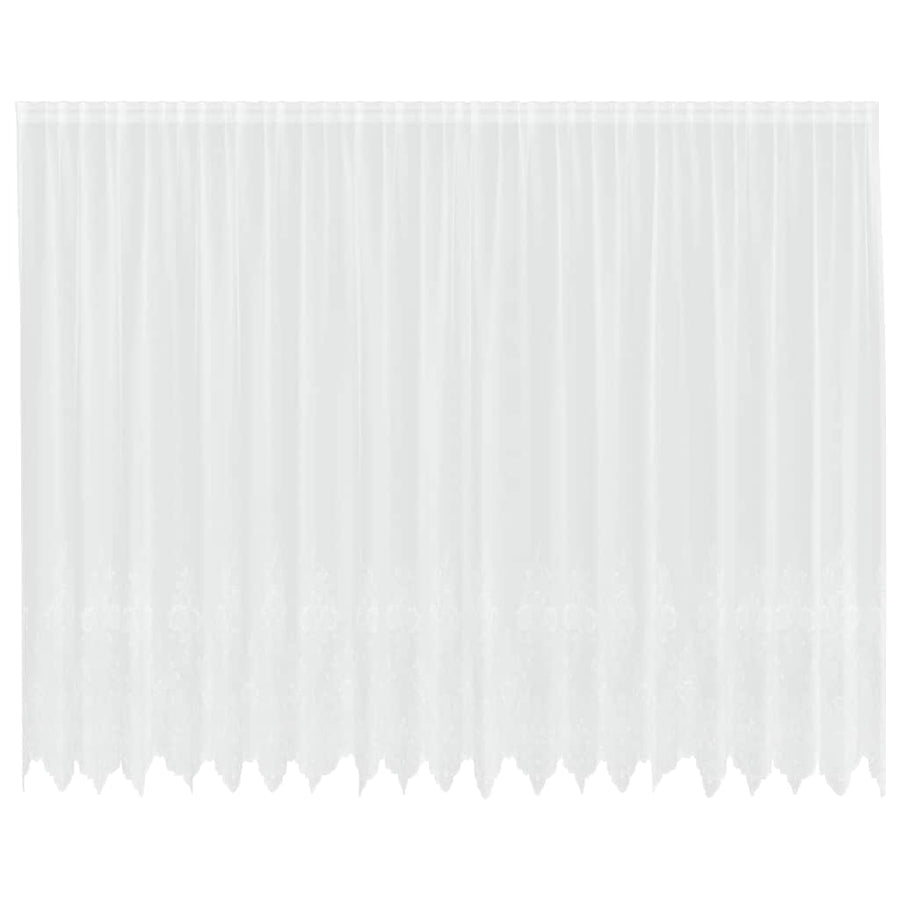 Gordijnen met gordijnen Wit 500 x 200 cm Polyester