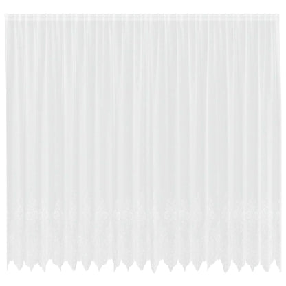 Gordijnen met gordijnen Wit 500 x 280 cm Polyester