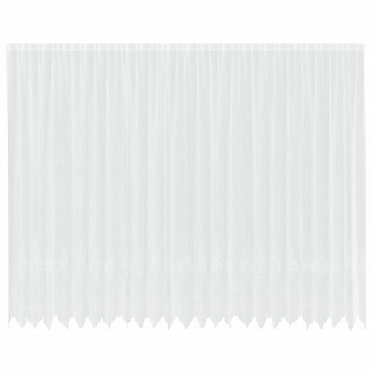 Gordijnen met gordijnen Wit 600 x 260 cm Polyester