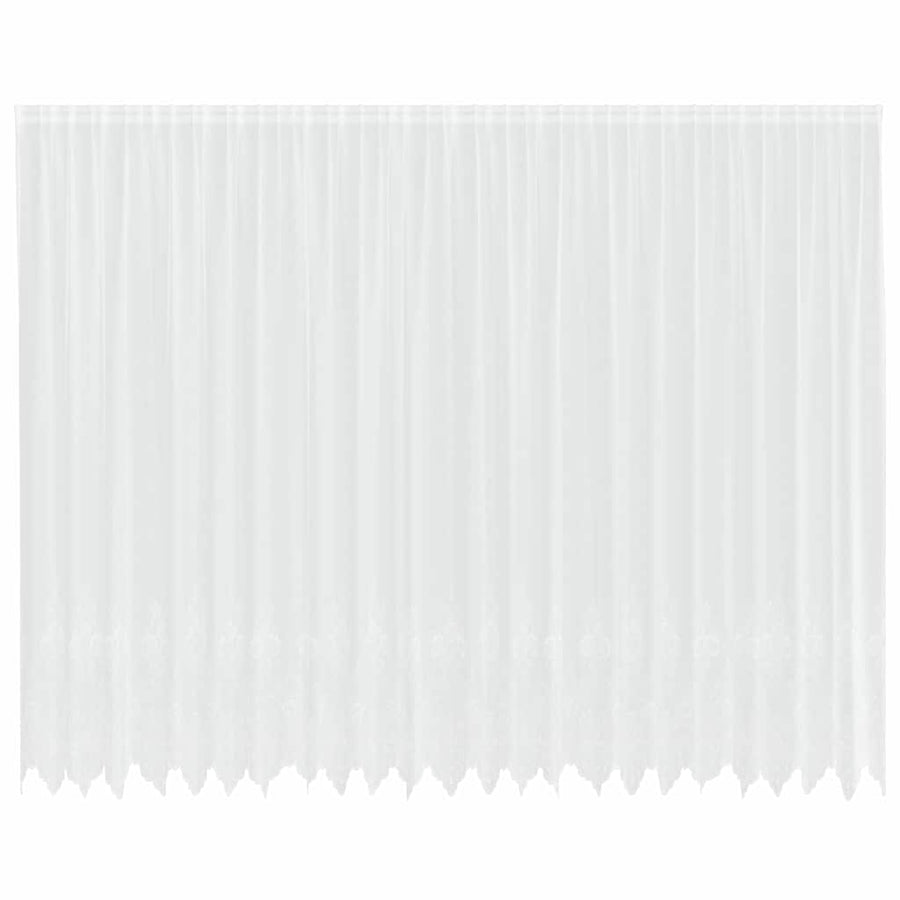 Gordijnen met gordijnen Wit 600 x 280 cm Polyester