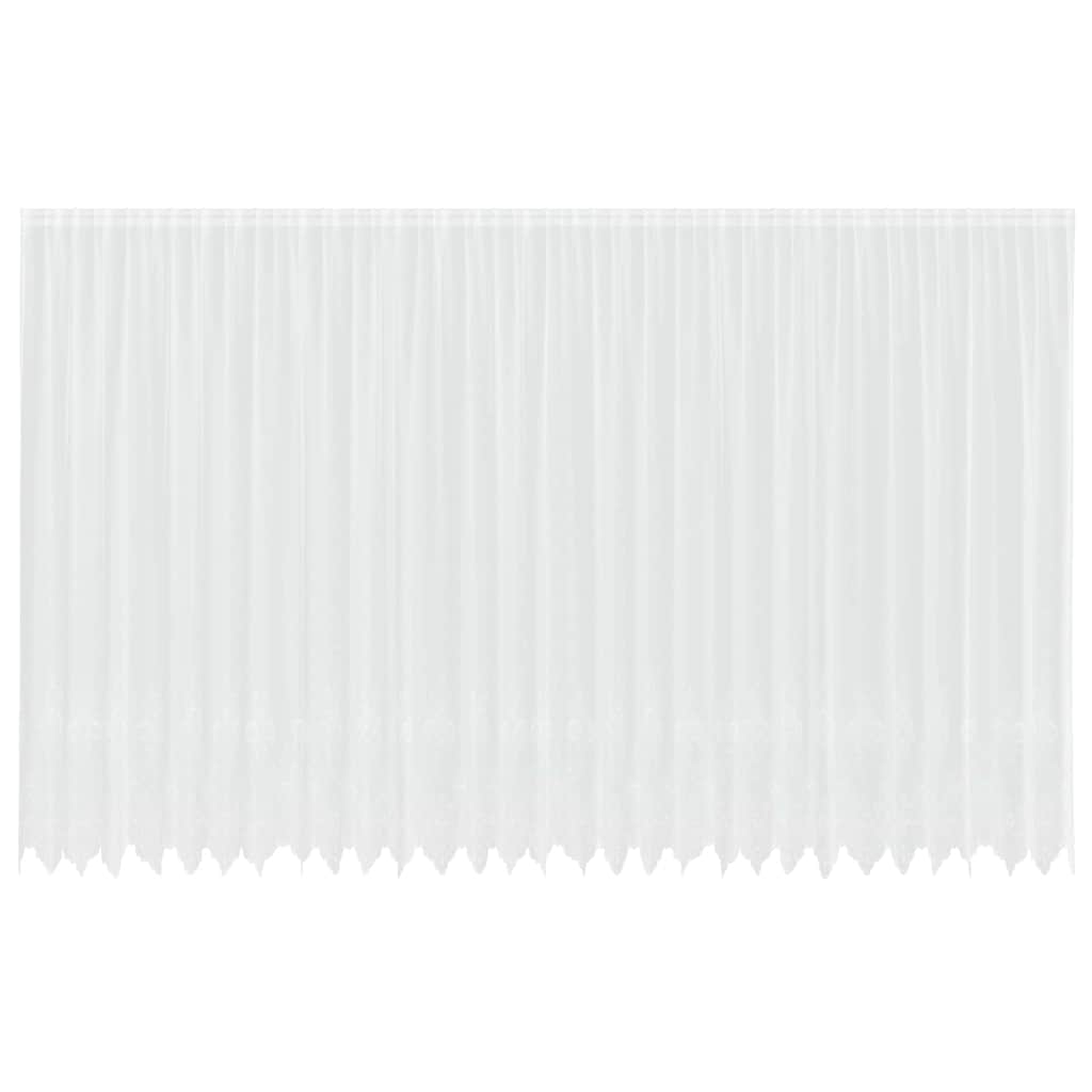Gordijnen met gordijnen Wit 750 x 300 cm Polyester