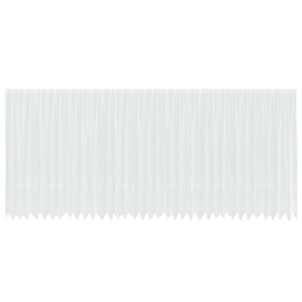 Gordijnen met gordijnen Wit 900 x 220 cm Polyester