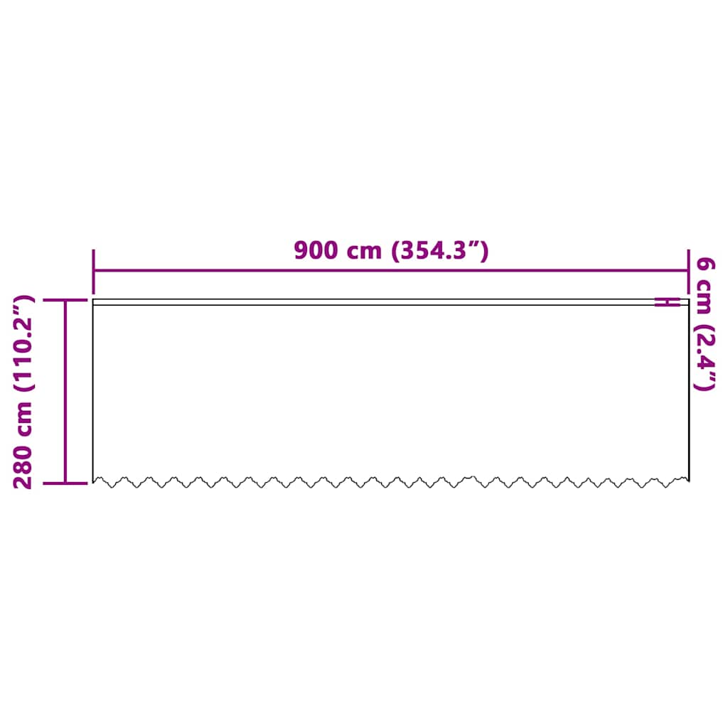 Gordijnen met gordijnen Bloemen Wit 900 x 280 cm Polyester