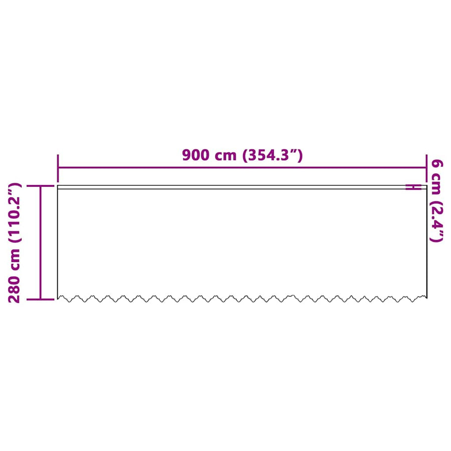 Gordijnen met gordijnen Bloemen Wit 900 x 280 cm Polyester