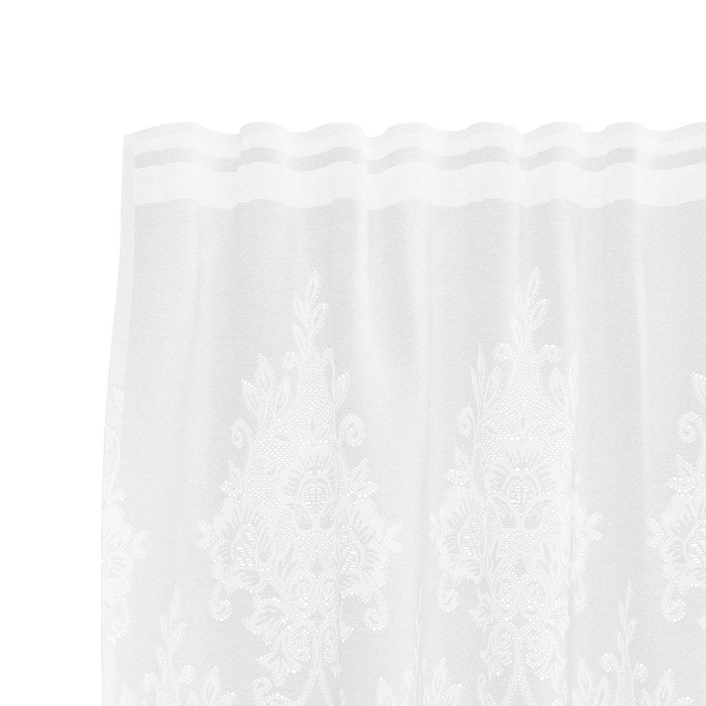 Gordijnen met gordijnen Wit 1200 x 220 cm Polyester