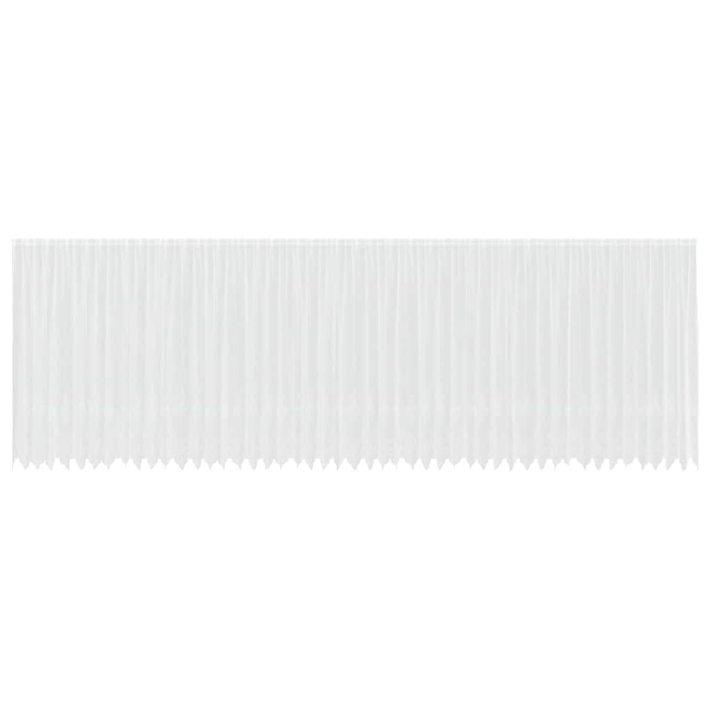 Gordijnen met gordijnen Wit 1200 x 220 cm Polyester