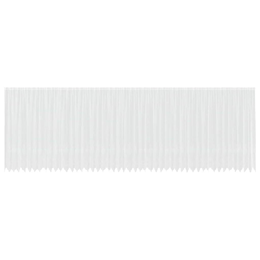 Gordijnen met gordijnen Wit 1200 x 245 cm Polyester
