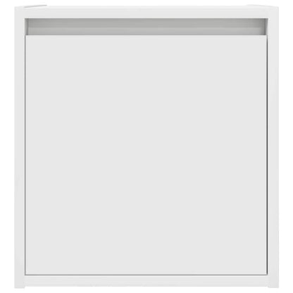 Nachtkastjes wandgemonteerd 2 st 38x34x40 cm wit