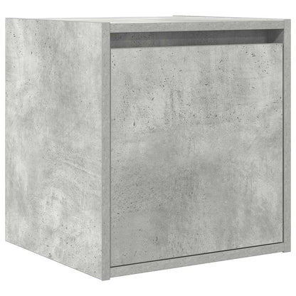 Nachtkastje wandgemonteerd 38x34x40 cm betongrijs