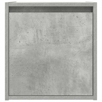 Nachtkastje wandgemonteerd 38x34x40 cm betongrijs