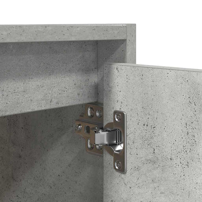 Nachtkastje wandgemonteerd 38x34x40 cm betongrijs