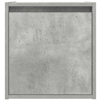 Nachtkastjes 2 st wandgemonteerd 38x34x40 cm betongrijs
