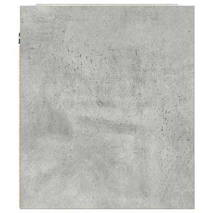 Nachtkastjes 2 st wandgemonteerd 38x34x40 cm betongrijs