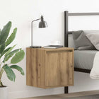 Wall-Mounted Nightstands 2 pcs 38x34x40 cm Artisan Oak
