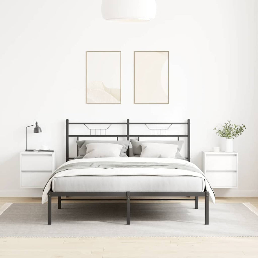 Nachtkastjes wandgemonteerd 2 st 38x34x40 cm wit