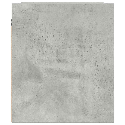 Nachtkastje wandgemonteerd 38x34x40 cm betongrijs