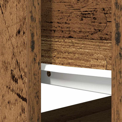Wandtafel Met Lades 85,5X38,5X74,5 Cm Oud hout
