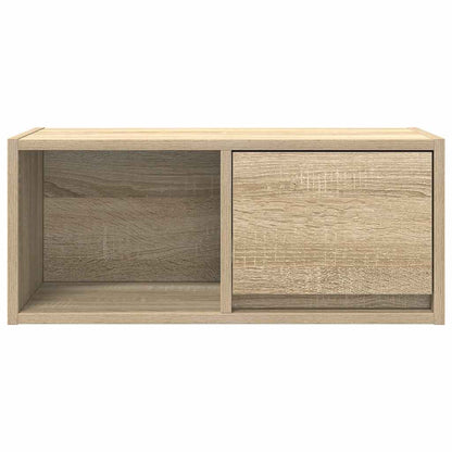 TV-meubel 60x31x25,5 cm bewerkt hout sonoma eikenkleurig