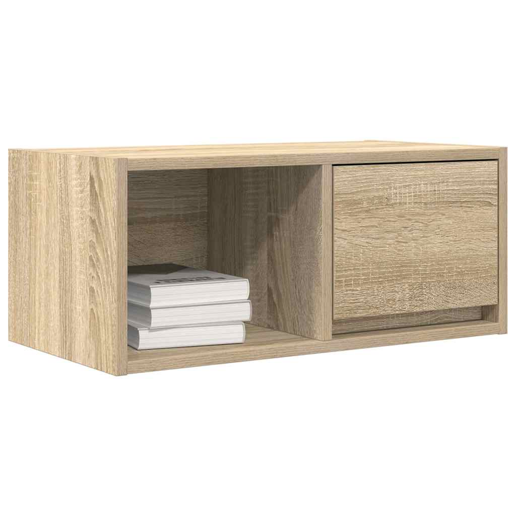 Tv-meubelen 2 st 60x31x25,5 cm bewerkt hout sonoma eikenkleurig