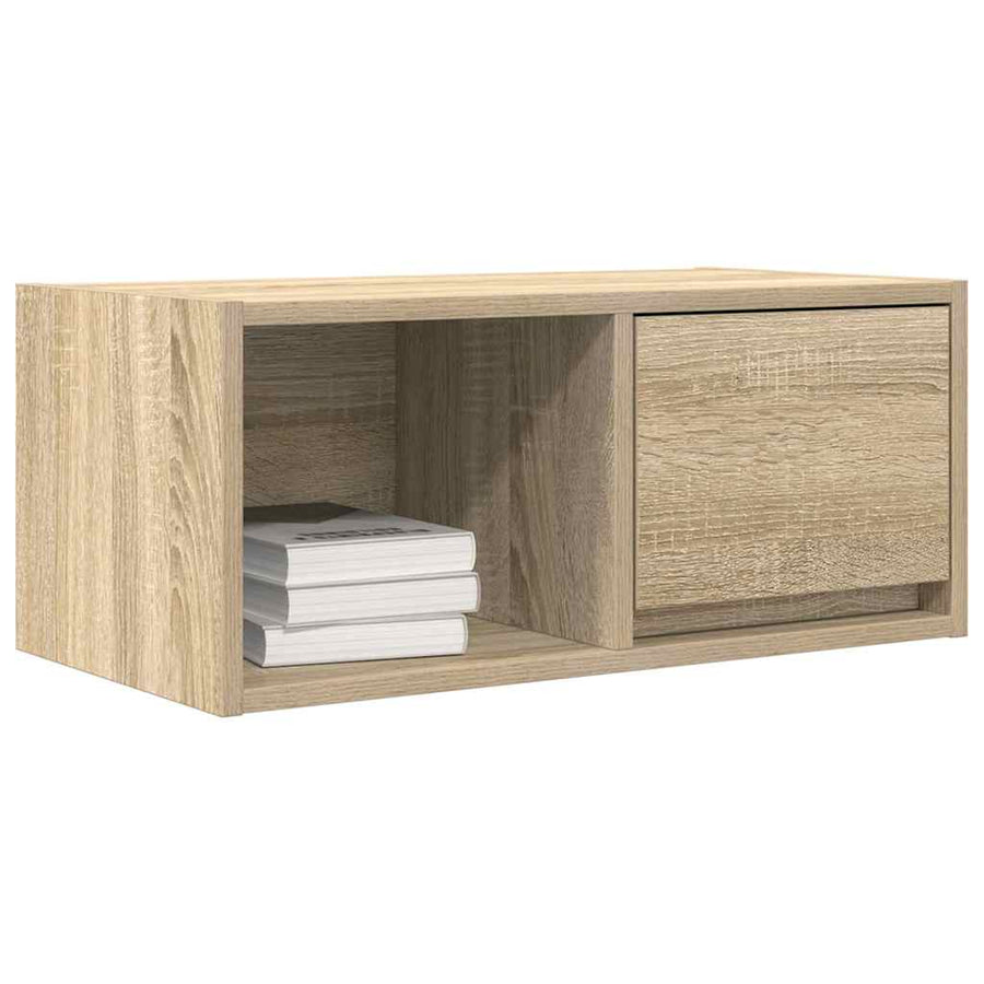 Tv-meubelen 2 st 60x31x25,5 cm bewerkt hout sonoma eikenkleurig