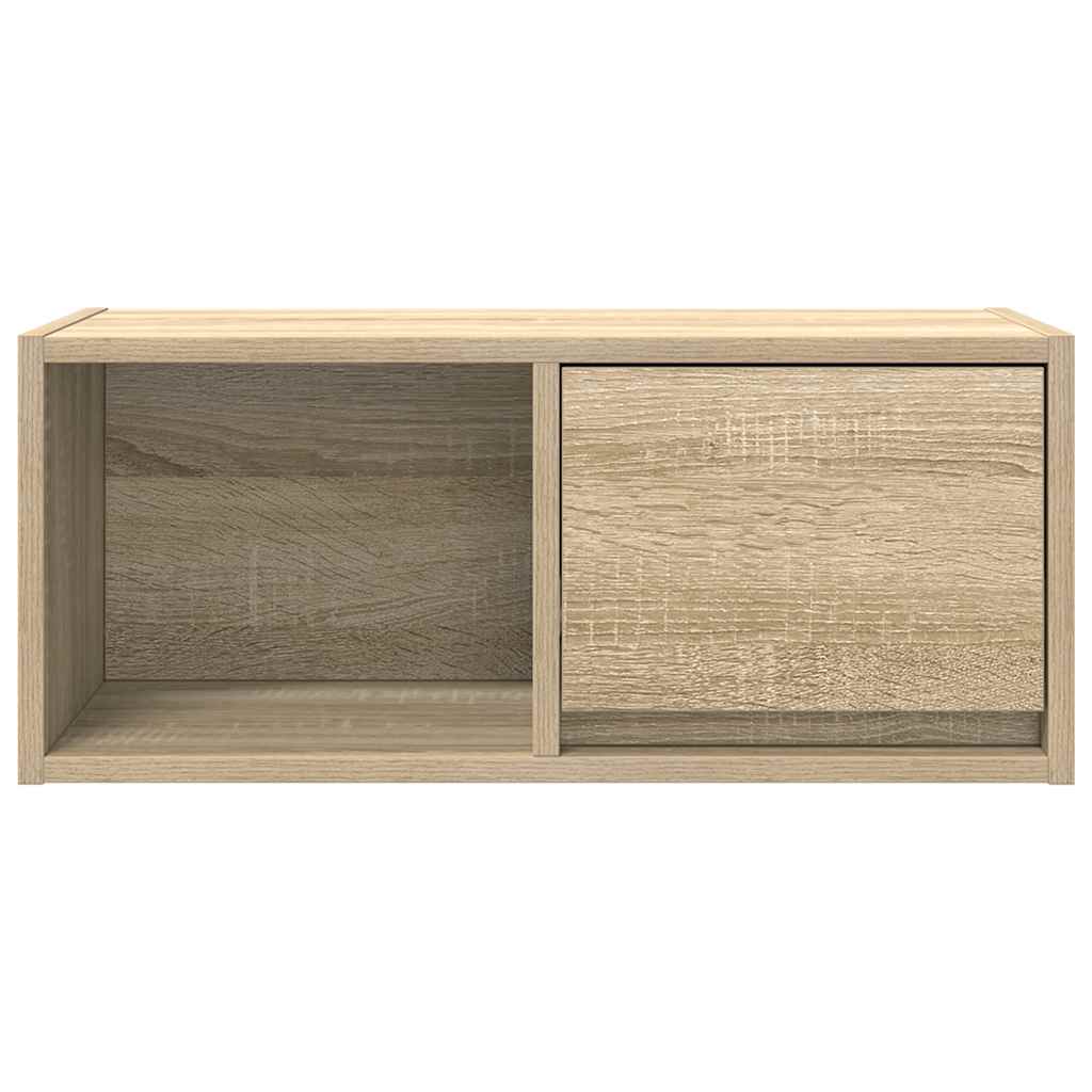 Tv-meubelen 2 st 60x31x25,5 cm bewerkt hout sonoma eikenkleurig