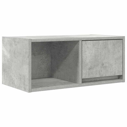 Tv-meubels 2 st 60x31x25,5 cm bewerkt hout betongrijs