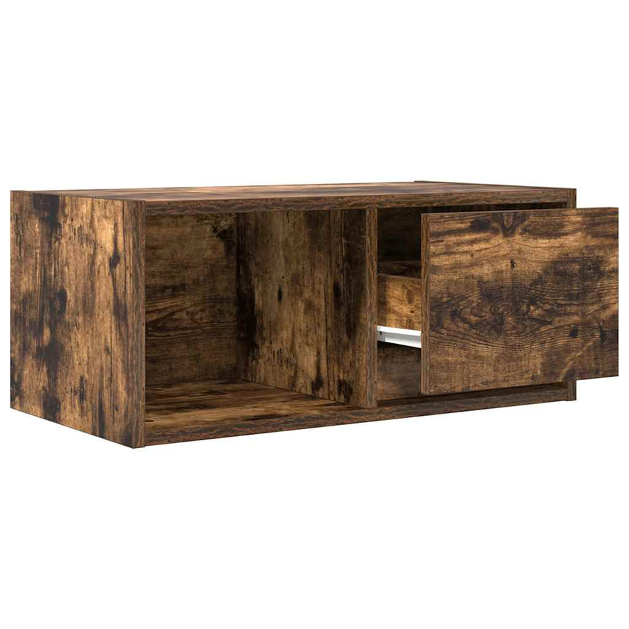 Tv-meubelen 2 st 60x31x25,5 cm bewerkt hout gerookt eikenkleur