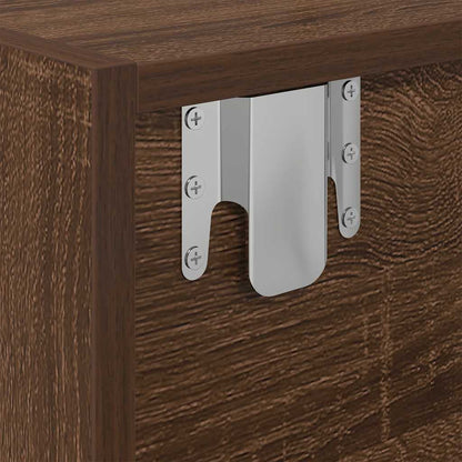 Tv-meubelen 2 st 60x31x25,5 cm bewerkt hout bruin eikenkleurig