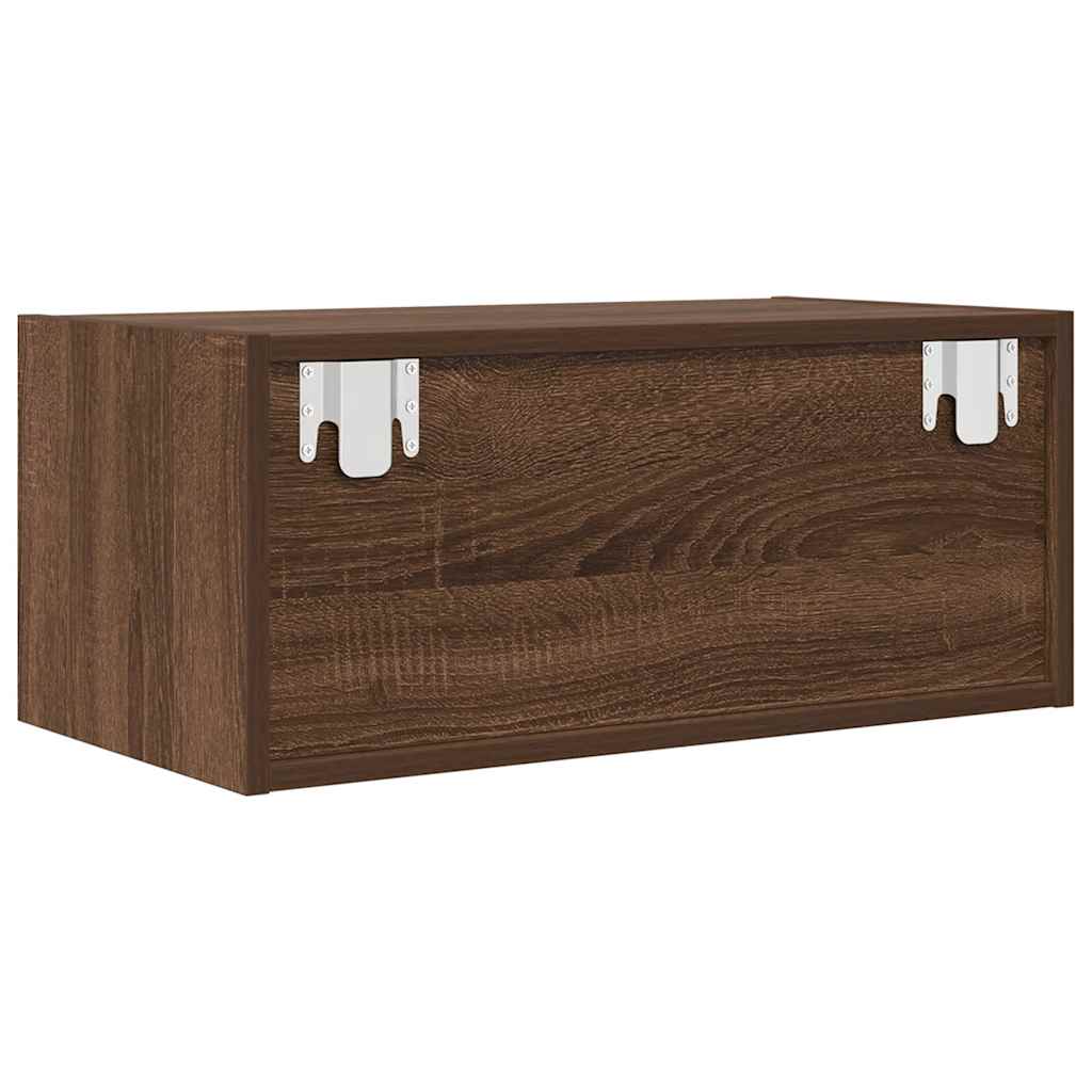 Tv-meubelen 2 st 60x31x25,5 cm bewerkt hout bruin eikenkleurig