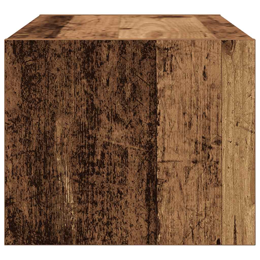 Tv-meubels 2 st 60x31x25,5 cm bewerkt hout oud houtkleurig